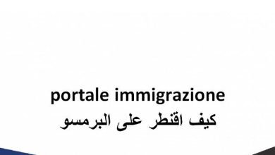 portale immigrazione كيف اقنطر على البرمسو