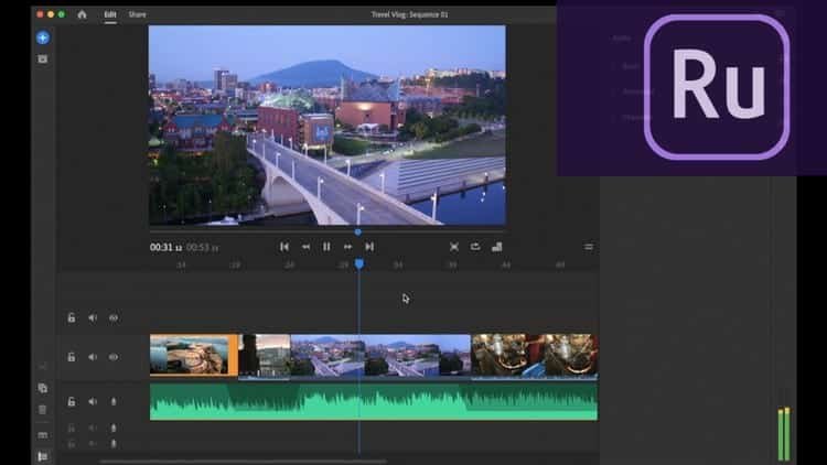 برنامج Adobe Premiere Rush